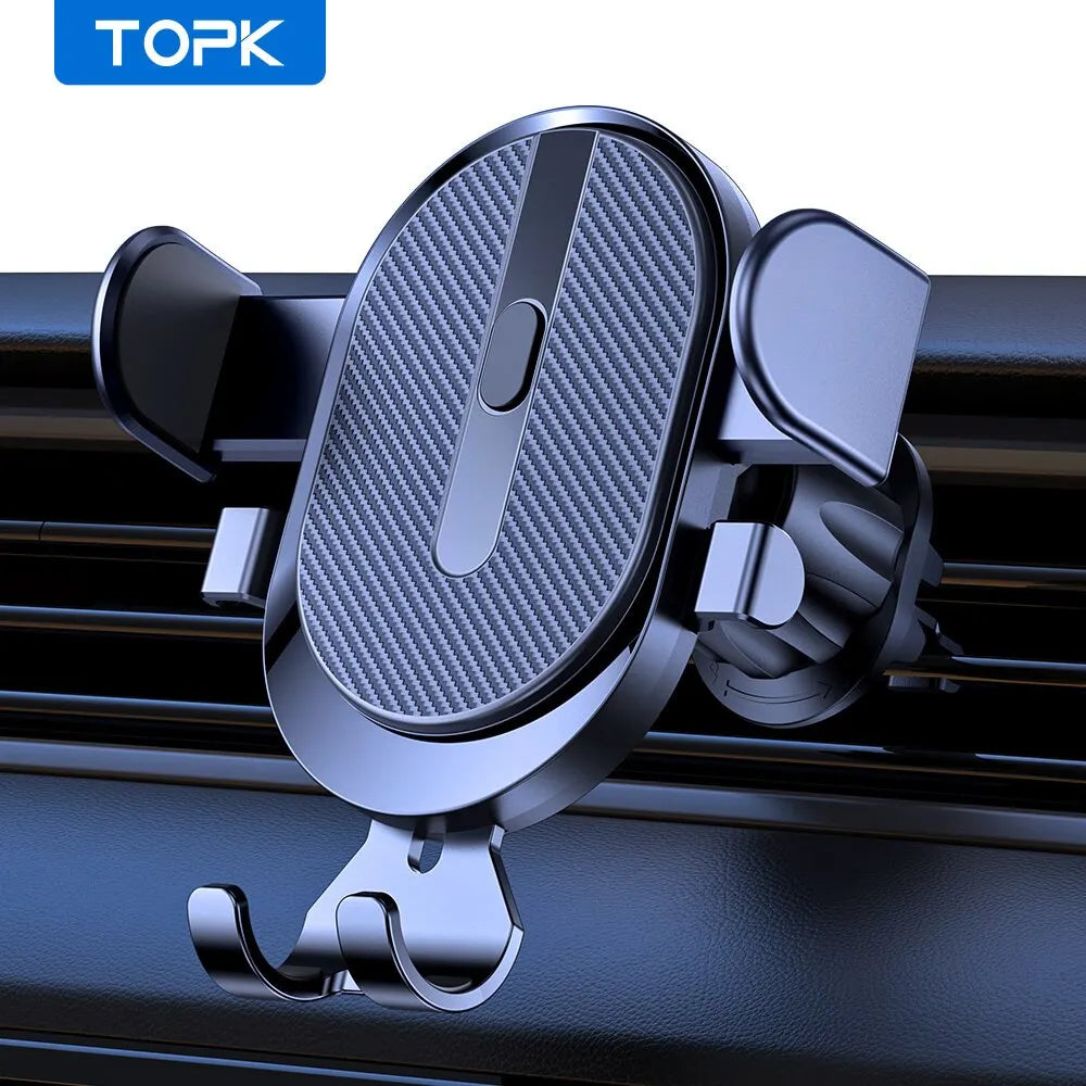 Auto-Locking Car Phone Stand TOPK 2023