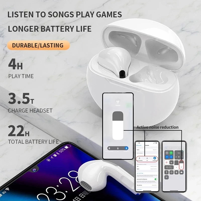 Original Pro 6 TWS Wireless Earbuds