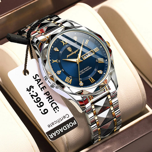 POEDAGAR Top Brand Luxury Watch