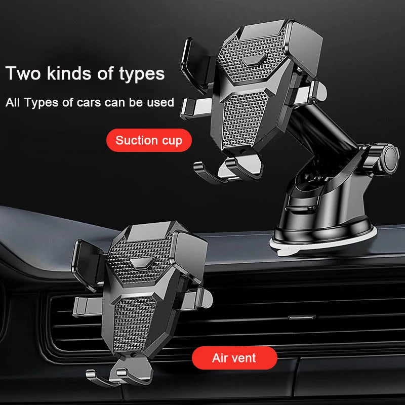 360° Suction Cup Car Phone Stand