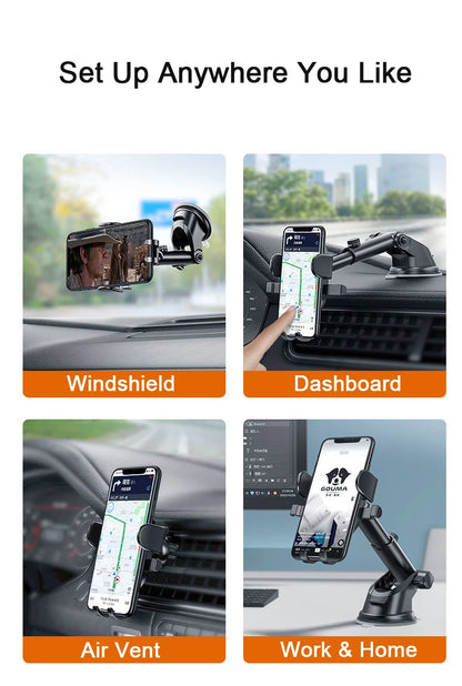 360° Suction Cup Car Phone Stand